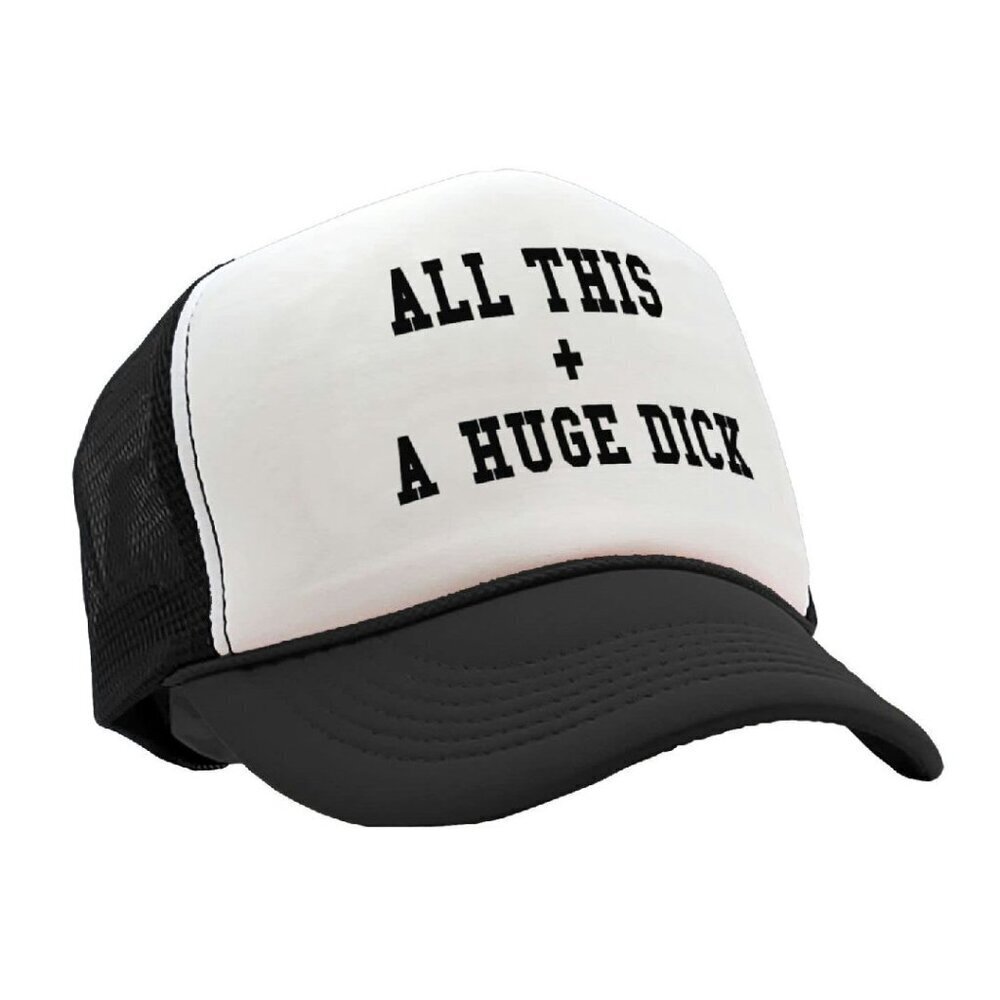 Vintage Trucker Hat Mesh Back Snap Closure Adult Size